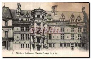 CPA Blois Le Chateau l'Escalier Francois I 