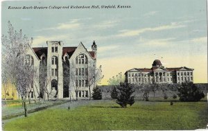 Kansas South Western College and Richardson Hall Winfield Kansas