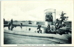 M-8701 Memorial Fountain State Capitol Grounds Jefferson City Missouri