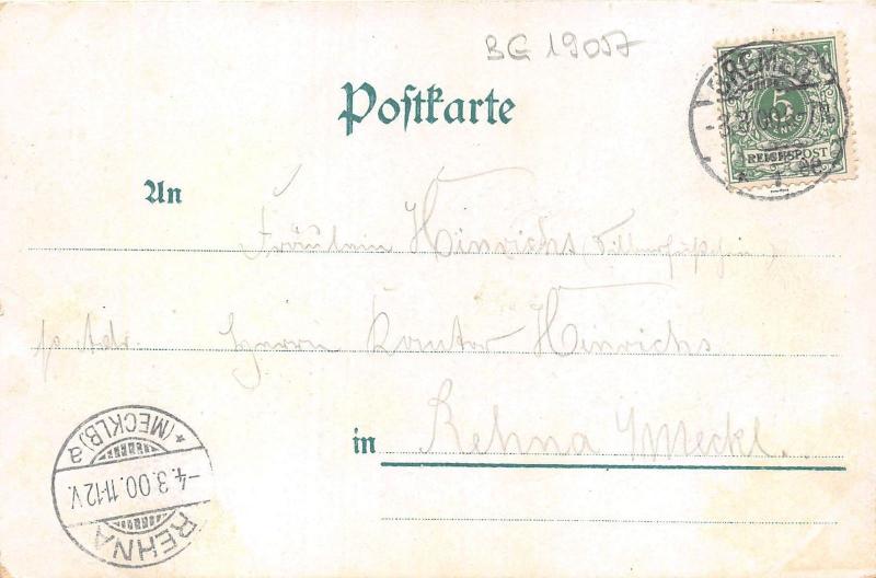 bg19057 Bremen Parkhaus im Burgerpark litho   germany