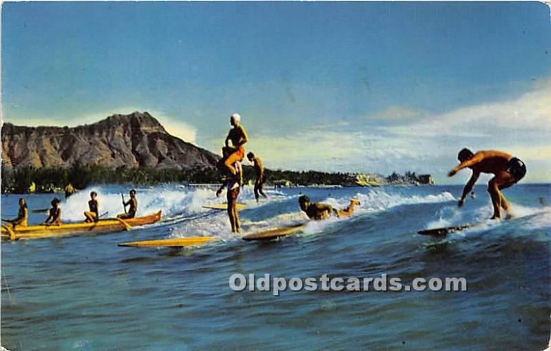 Sport of Kings Waikiki, Hawaii, HI, USA Surfing 1954 
