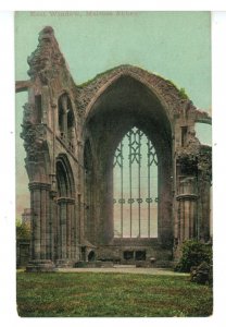 UK - Scotland. Melrose Abbey, East Window