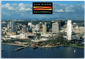 View of downtown San Diego and Seaport Village - San Diego, California