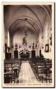 Old Postcard Neuville Aux Bois Hospice Saint Germain The Chapelte