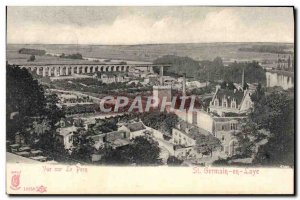 Old Postcard St Germain En Laye View Pecq