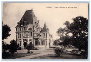 Bleneau (Yonne) France Postcard Chateau De La Mothe-Jarry c1920's Posted