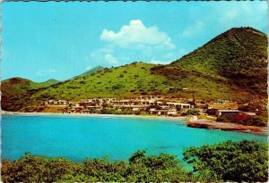St Maarten Netherland Antilles LITTLE BAY HOTEL & BEACH 4X6 Advertising Postcard