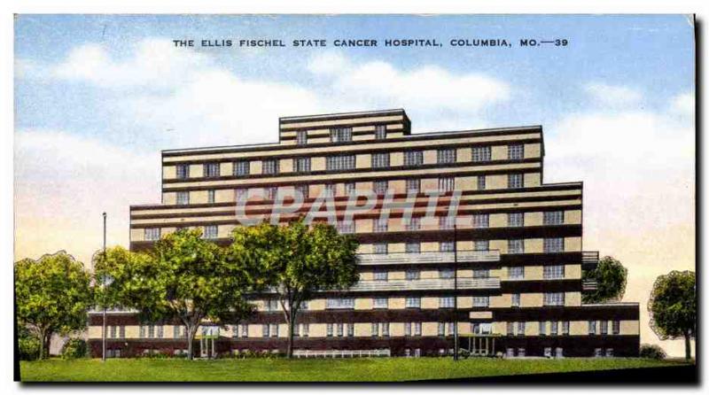 Old Postcard The Ellis Foschel Camcer State Hospital Columbia