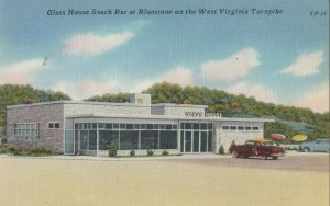 BLUESTONE, West Virginia, 1930-40s; Glass House Snack Bar, Turnpike