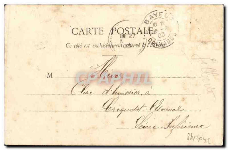 Postcard Old Bayeux Bayeux cowgirl