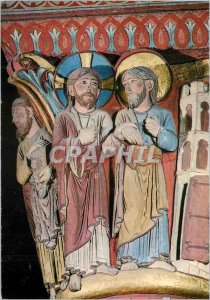 Modern Postcard Issoire (Puy de Dome) Church St Austell (XII S) Christ appear...