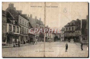 Postcard Old Mouy Oise Place Cantrel