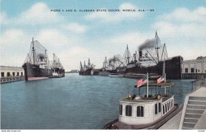 MOBILE , Alabama , 1930-40s ; State Docks