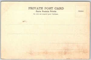 Quebec Canada c1905 Postcard Chateau Frontenac Richelieu & Ontario Navigation