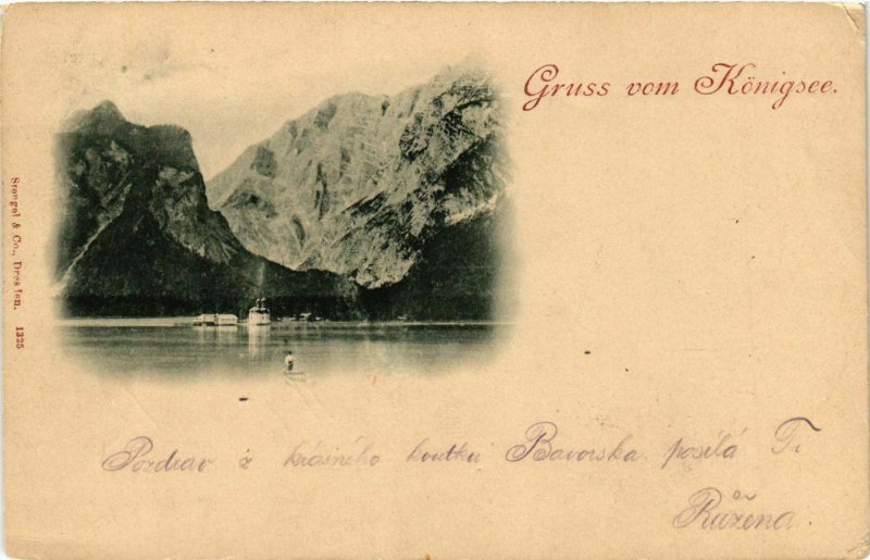 CPA AK Gruss vom Konigssee GERMANY (878841)