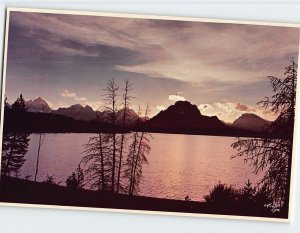 Postcard Mount Moran And The Teton Range, Grand Teton National Park, Wyoming