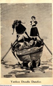 Women With Row Boat Yankee Doodle Dandies