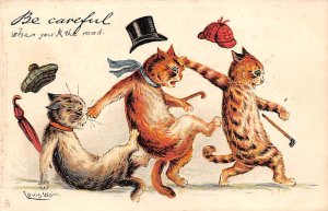 Be Careful Artist Louis Wain 1948 