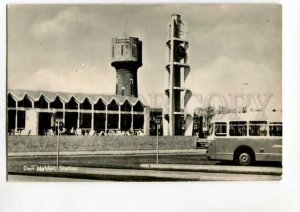 289387 Netherlands Den Helder railway station BUS Vintage photo postcard