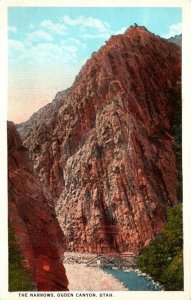 Utah Ogden Canyon The Narrows Curteich