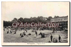 Postcard Old Noirmoutier Beach Ladies