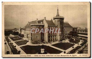 Postcard Old Angouleme Hotel De Ville South Coast Tour and Marguerite de Valois