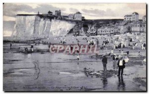 Mers les Bains - The Place to Cliffs - Old Postcard