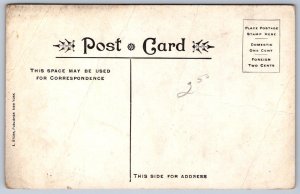 K44/ Bridgeport Connecticut Postcard c1910 Meigs Building Store 372