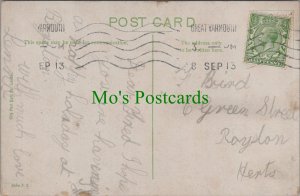 Genealogy Postcard - Bird, 6 Green Street, Royston, Hertfordshire GL69