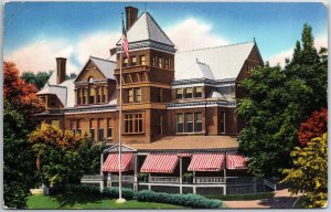 VINTAGE POSTCARD THE GOVERNOR'S MANSION AT ALBANY NEW YORK EARLY CHROME