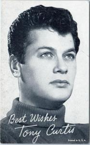 MOVIE STAR   Mutoscope   CARD   c1960s    TONY  CURTIS