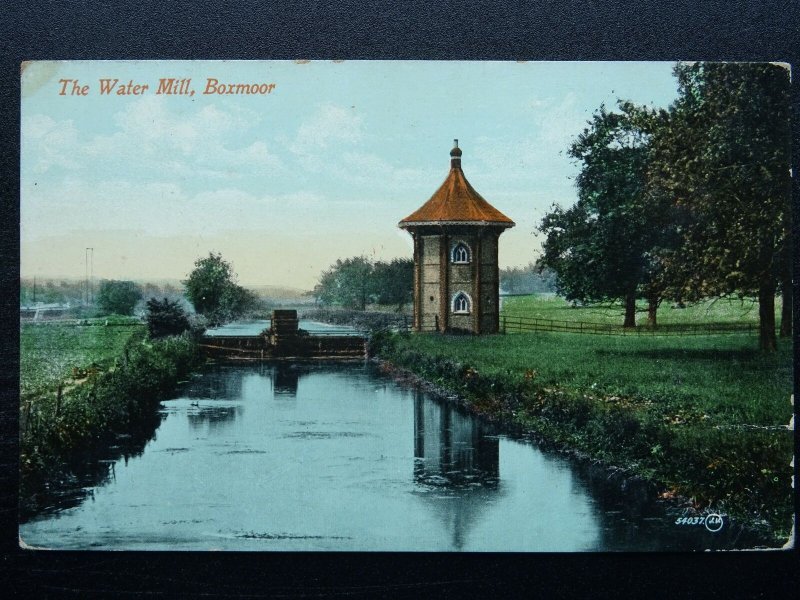 Hertfordshire BOXMOOR The Water Mill c1906 Postcard by Valentine 54037