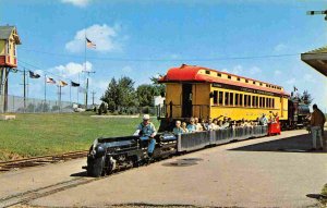 Twentieth Century Limited Miniature Train Railroad Museum Green Bay WI postcard