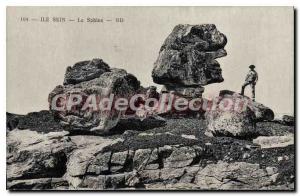 Postcard Old Sein Island Sphinx