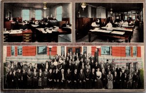 Postcard Multiple Views of Scenes at Yeomen Castle in Des Moines, Iowa