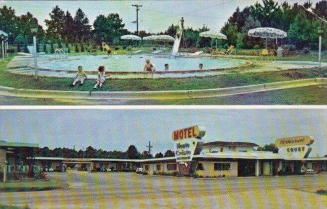 Mississippi Grenada Monte Cristo Motor Court & Restaurant 1961