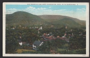 Massachusetts East Mountain and Great Barrington in the Berkshires pm1932 ~ WB