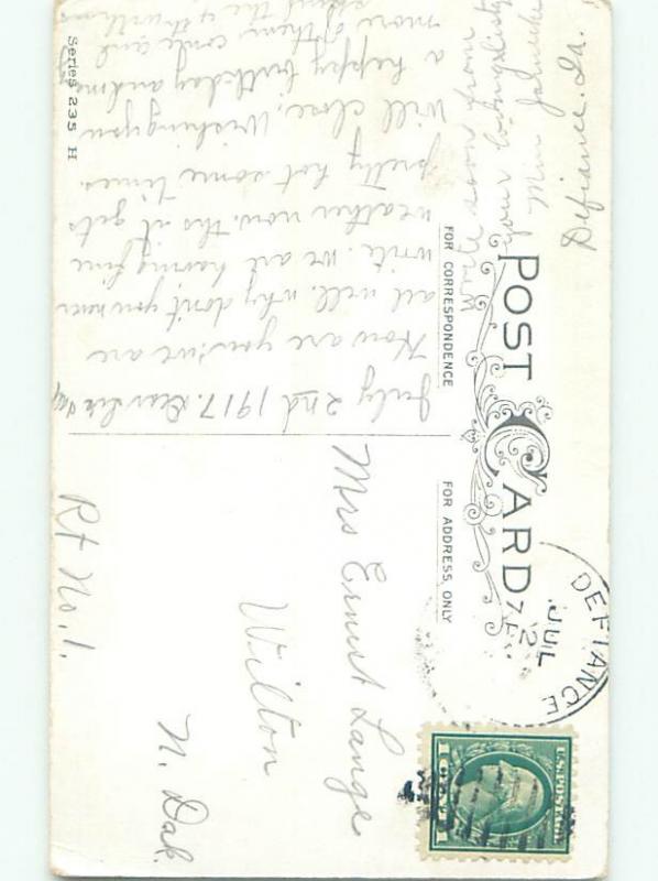 Divided-Back BEAUTIFUL FLOWERS SCENE Great Postcard AA2998