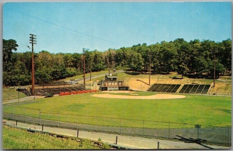 Vintage WASHINGTON Pennsylvania Postcard PONY LEAGUE FIELD STADIUM