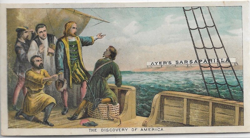 Dr J.C. Ayer & Co, Lowell, Ma Ayer's Sarsaparilla Advertising Card (49355)