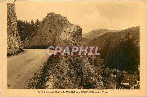 Old Postcard Morez Jura Tourist Route Rousses The Turu