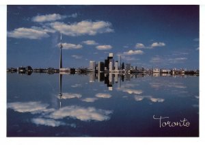 Canada - ON, Toronto. Skyline from the Lake  (4.75 x 6.75)