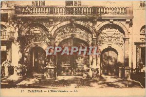 Old Postcard Cambrai Hotel Fenelon