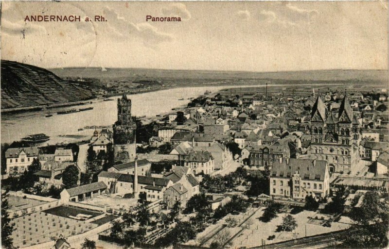 CPA AK Andernach Panorama GERMANY (895621)