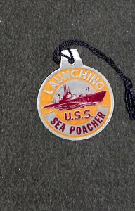 Launching Of The U. S. S. Sea Poacher Portsmouth Kittery Shipyard Mint Condition