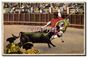 Old Postcard Bullfight Bullfight