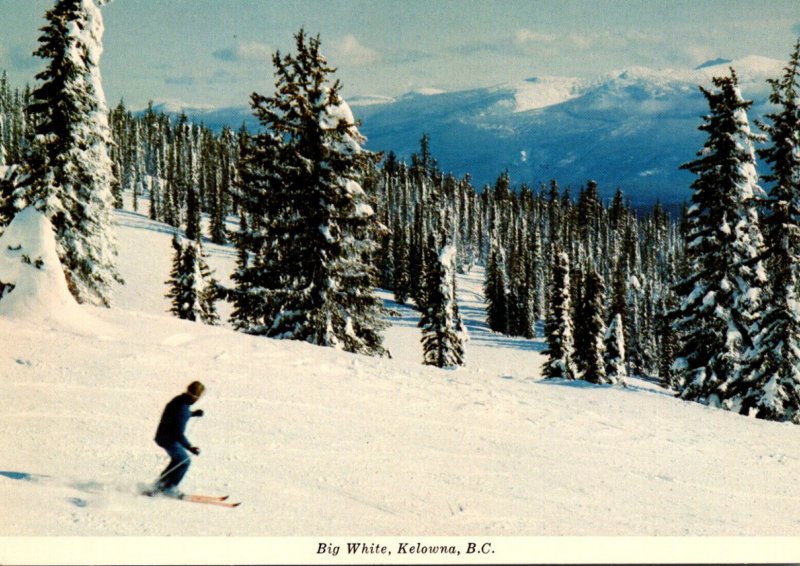 Canada British Columbia Kelowna Big White Ski Resort