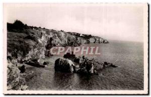 Modern Postcard La Bernerie en Retz Creve Coeur Cliffs