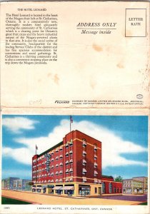Canada Ontario St Catherines Leonard Hotel Bi-Fold