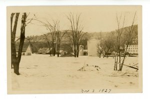 VT - Springfield. Flood Damage, November 3, 1927     RPPC